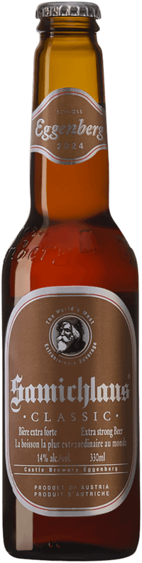 Samichlaus Classic by Eggenberger International, beer label