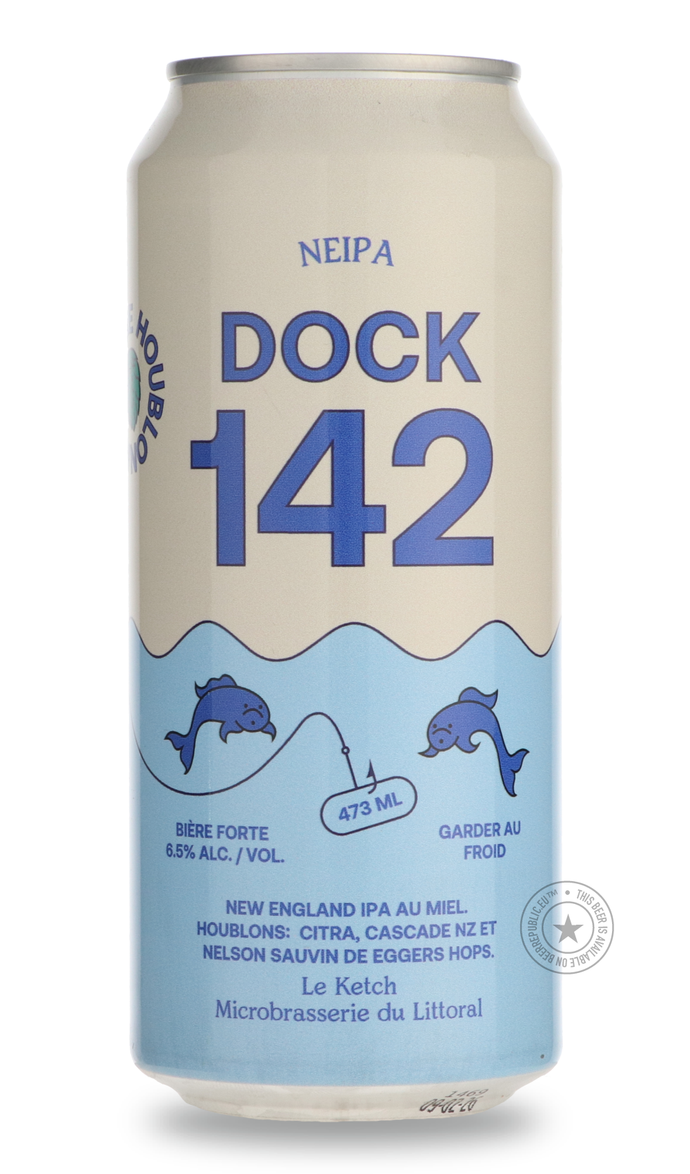 Dock 142 - Citra, Cascade NZ & Nelson Sauvin (Eggers) by Le Ketch, beer label