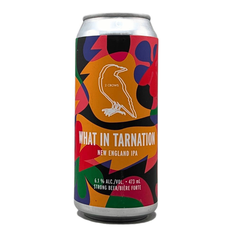 What In Tarnation New England IPA by 2 Crows Brewing Co., beer label