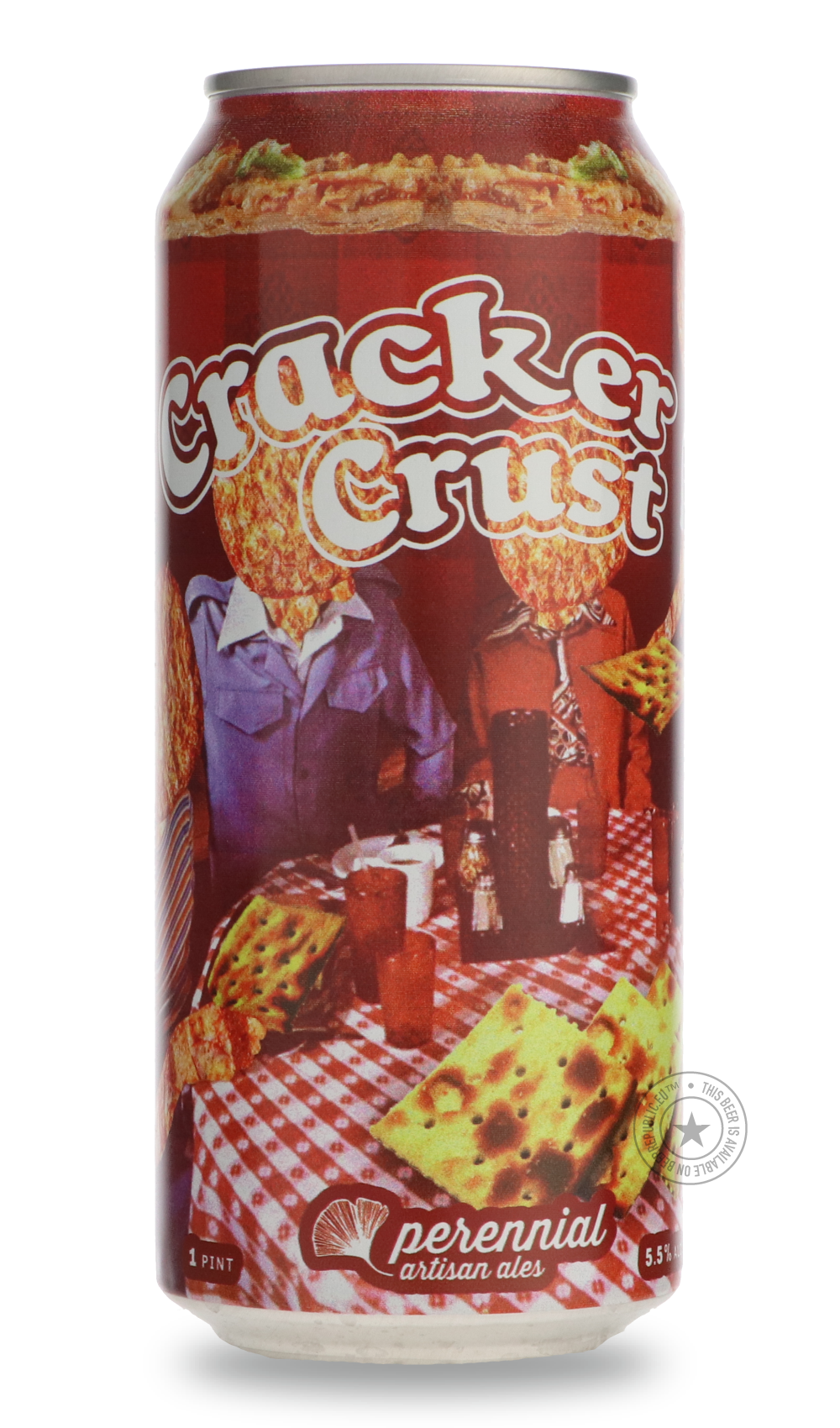 Cracker Crust / Hop Butcher For The World by Perennial, beer label