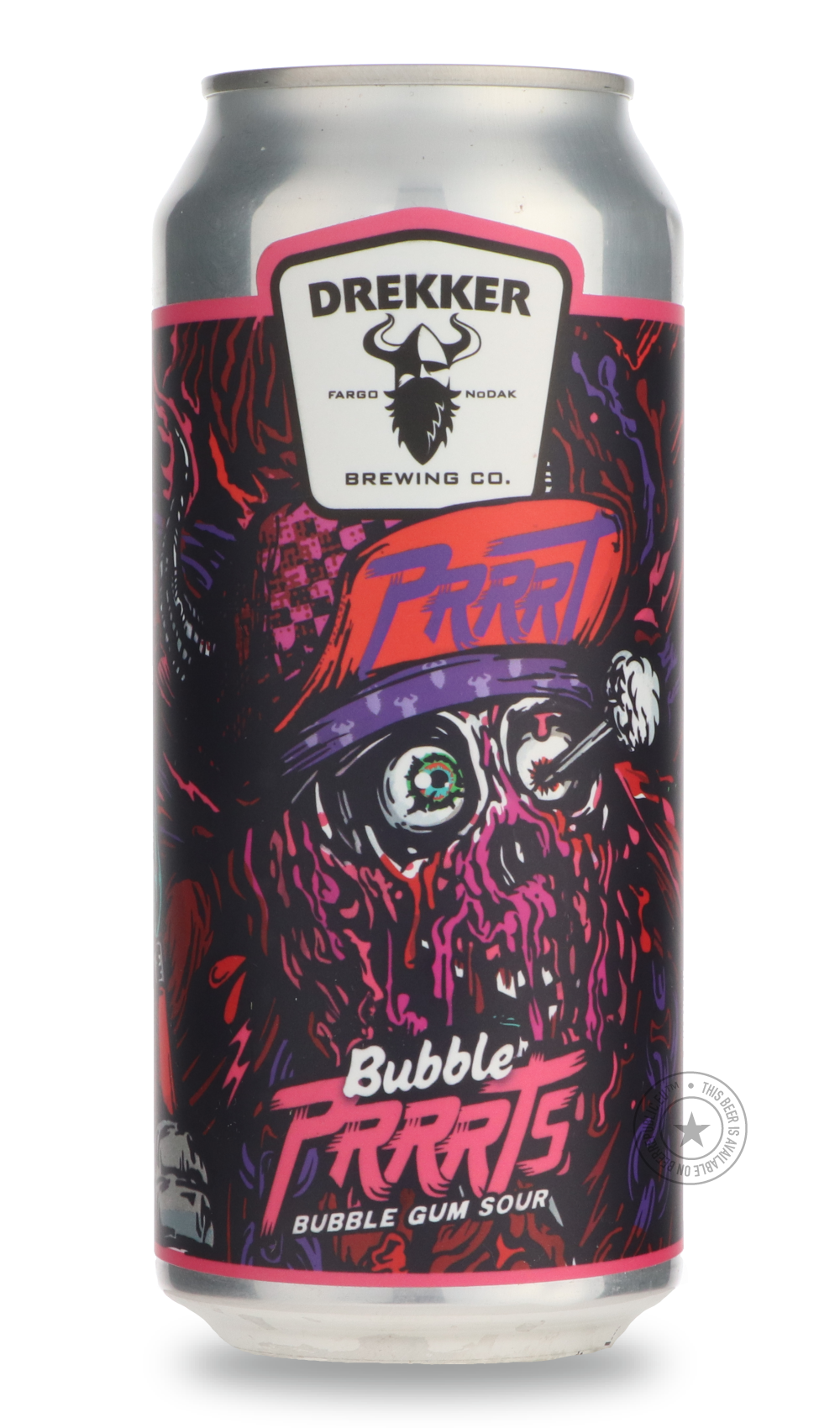 Bubble PRRRTs by Drekker Brewing Company, beer label