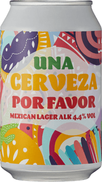 Slottkällan Una Cerveza Por Favor by Gamla Slottskällans Bryggeri, beer label