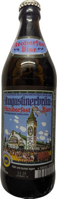 Oktoberfestbier by Augustiner-Bräu, beer label