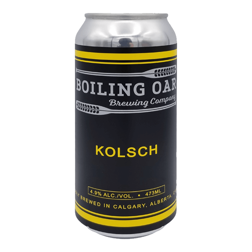 Boiling Oar Kolsch by Boiling Oar, beer label