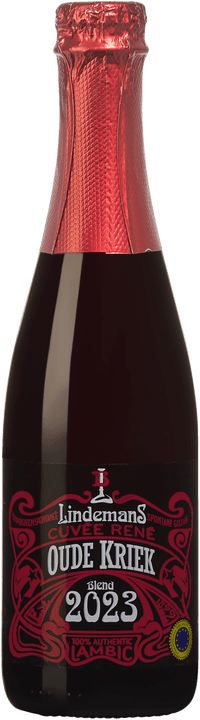 Lindemans Oude Kriek Cuvée René by Brouwerij Lindemans, beer label