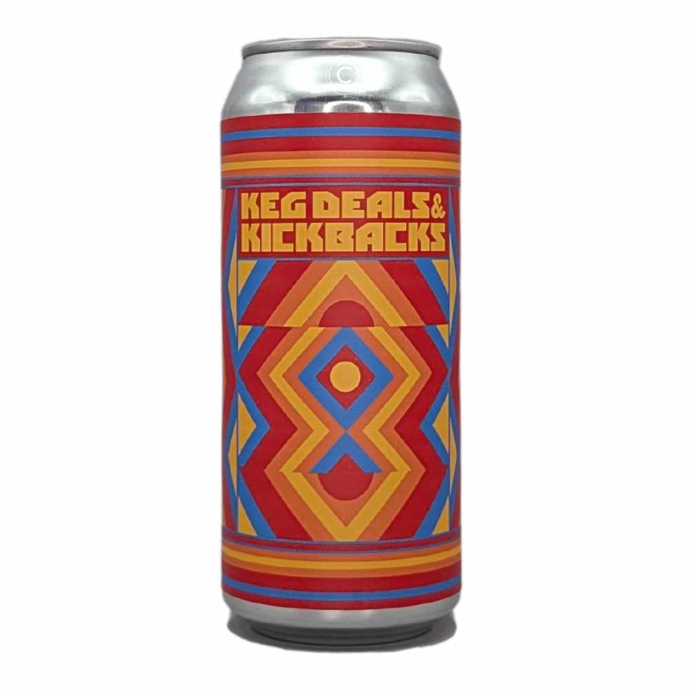 Keg Deals & Kickbacks - Nelson Sauvin, Pacifica & Idaho 7 Hazy Pale Ale by Blood Brothers Brewing, beer label