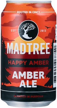 Madtree Happy Amber by Mad Tree Brewing, beer label