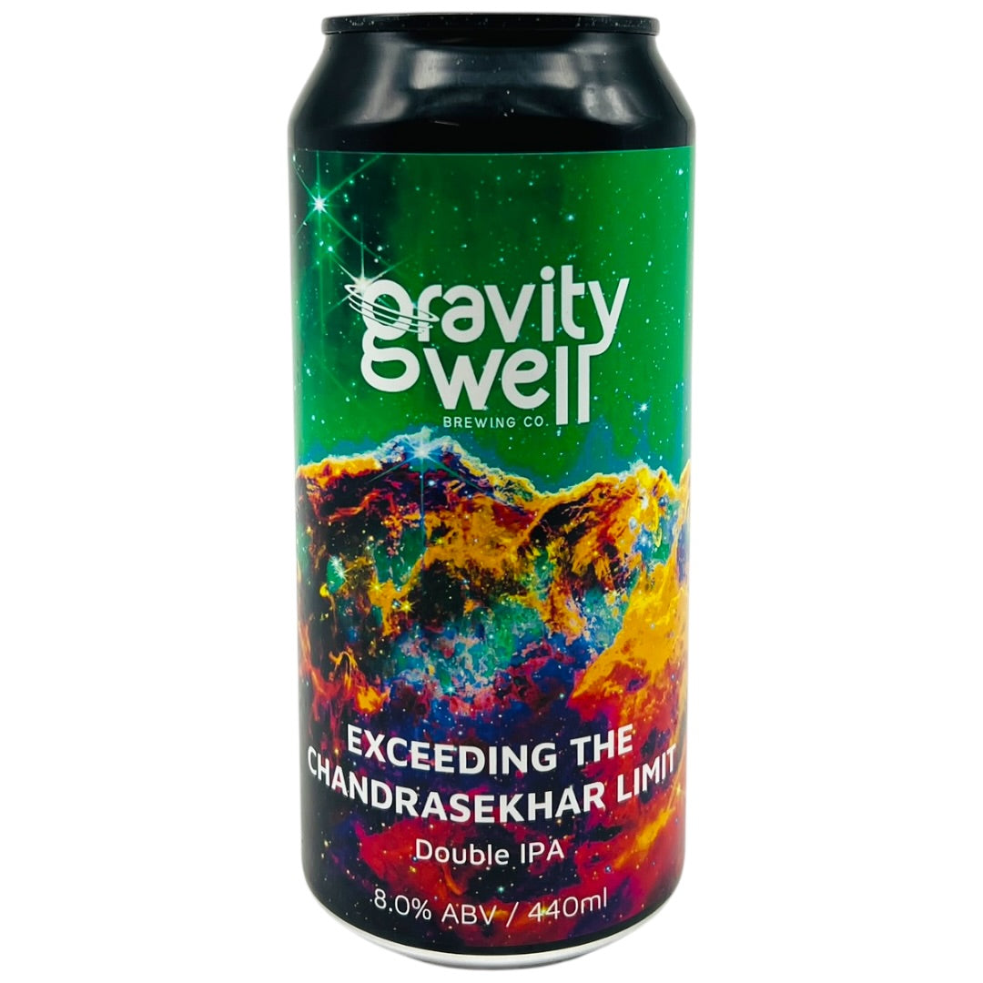 Gravity Well Exceeding the Chandraskehar Limit by Gravity Well Brewing Co., beer label