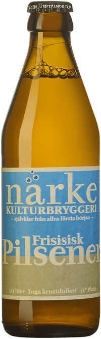 Frisisisk Pilsener by Närke Kulturbryggeri, beer label