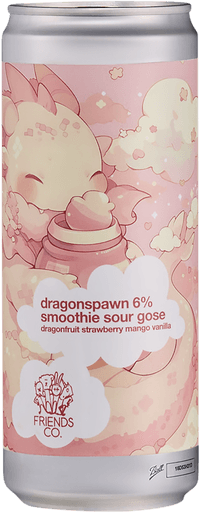 Friends & Co Dragonspawn Smoothie Sour by Friends Company, beer label