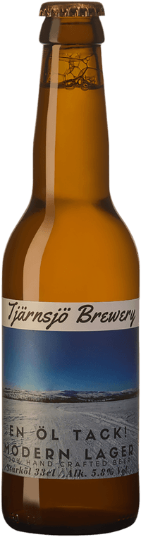En Öl Tack! by Tjärnsjö Brewery, beer label