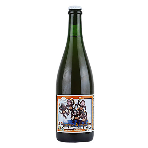 Fantome/Somewhere 5 Monkeys Somewhere Belgian Blonde by Brasserie Fantome, beer label