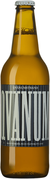 Qvänumstrand by Qvänum Mat & Malt, beer label
