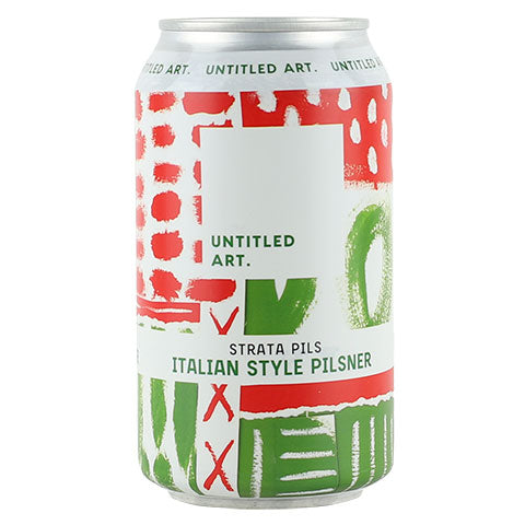 Untitled Art Strata Pils by Untitled Art, beer label
