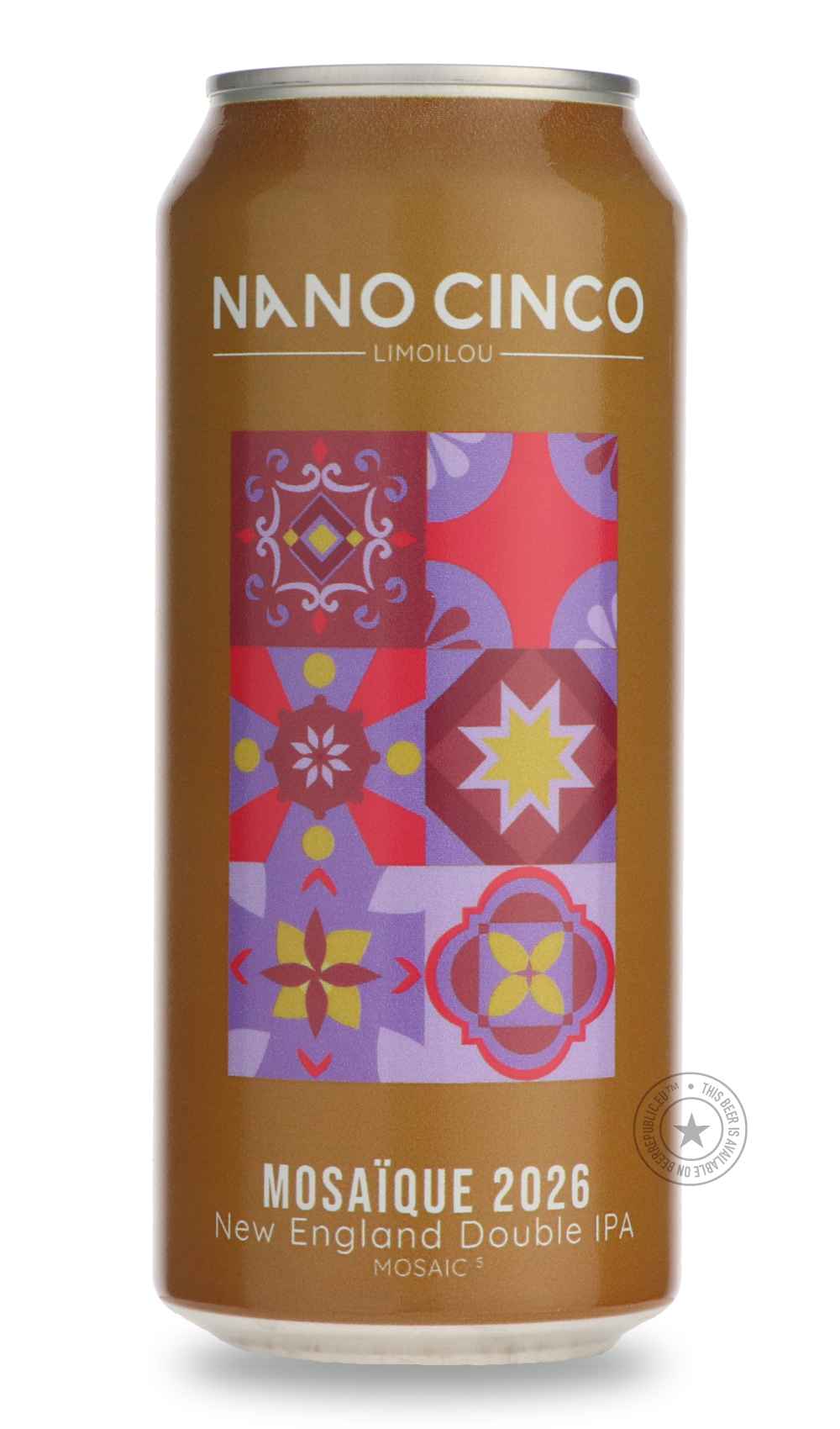 Mosaïque 2026 by Nano Cinco, beer label