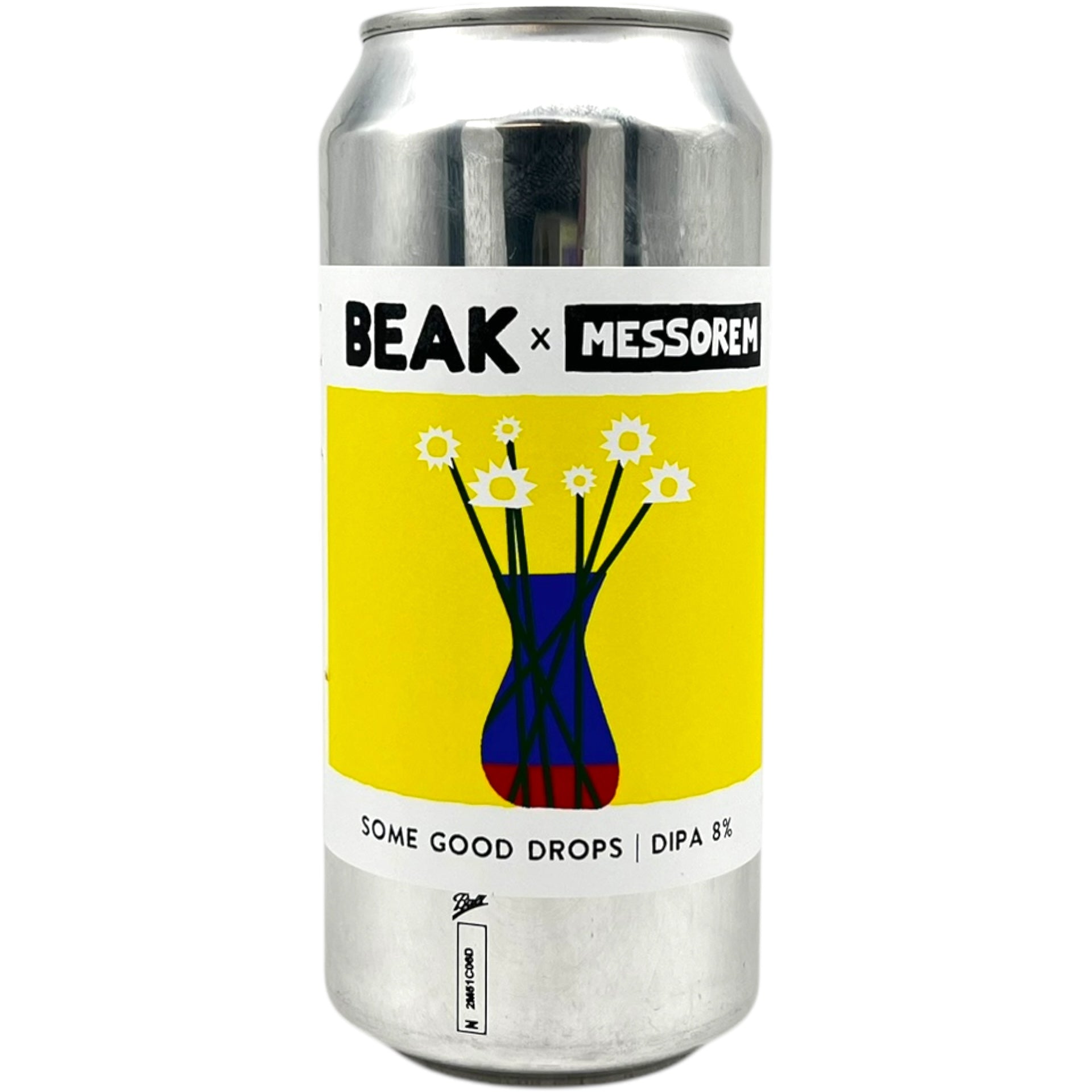 Beak x Messorem Some Good Drops by Beak Brewery, beer label
