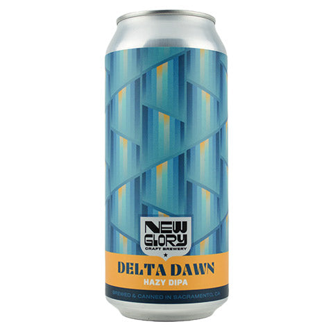 New Glory Delta Dawn Hazy DIPA by New Glory Craft Brewery, beer label