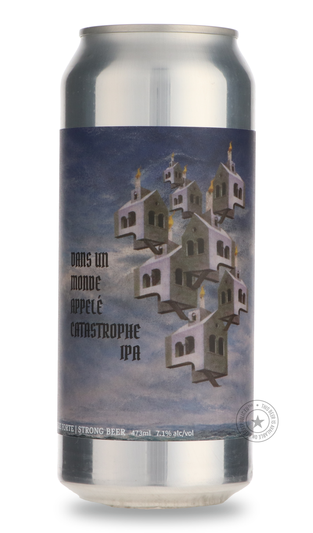 Dans Un Monde Appelé Catastrophe by Sir John, beer label