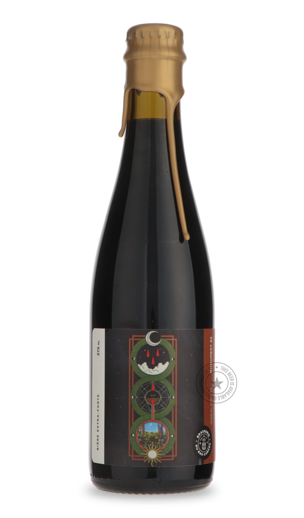 Monument #5 by Brasserie du Bas-Canada, beer label