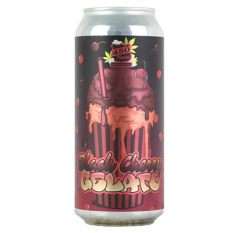 450 North Black Cherry Gelato Slushy XL Sour by 450 North Brewing Company, beer label