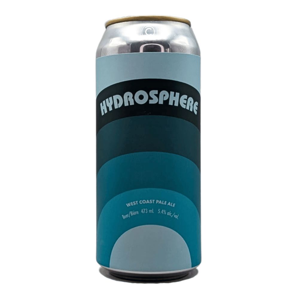 Hydrosphere Pale Ale by Cabin Brewing Company, beer label