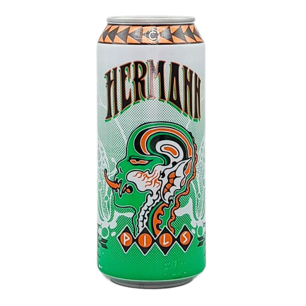Hermann Pils by Brasserie Dunham, beer label