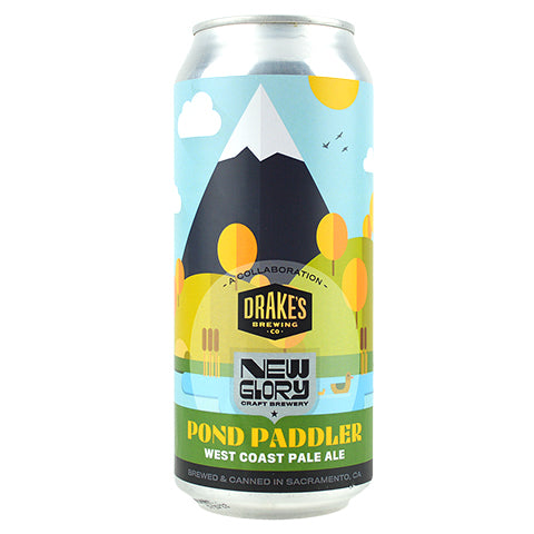 New Glory Pond Paddler West Coast Pale Ale by New Glory Craft Brewery, beer label