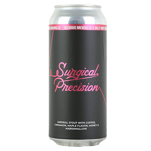 Wiley Roots Surgical Precision Imperial Stout by Wiley Roots Brewing Co, beer label