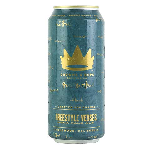 Crowns & Hops Freestyle Verses IPA by Crowns & Hops, beer label
