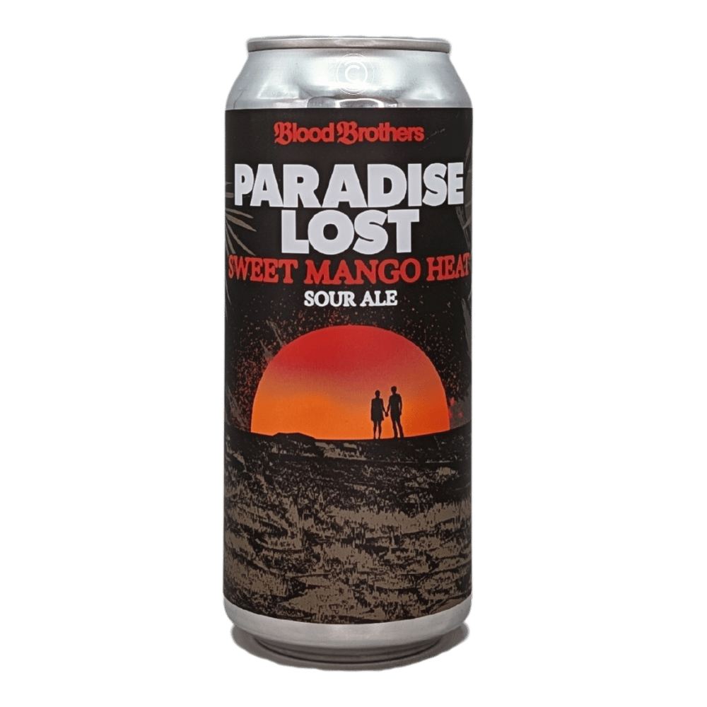 Paradise Lost - Sweet Mango Heat by Blood Brothers Brewing, beer label