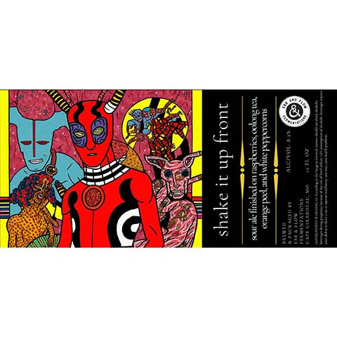 Ebb & Flow Shake It Up Front Sour Ale by Ebb & Flow, beer label