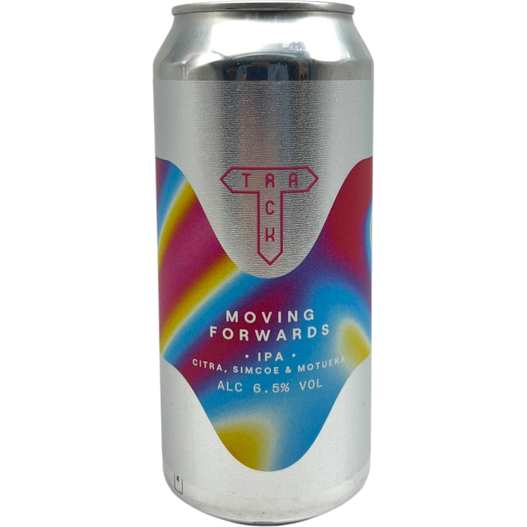 Track Moving Forwards by Track Brewing Co., beer label
