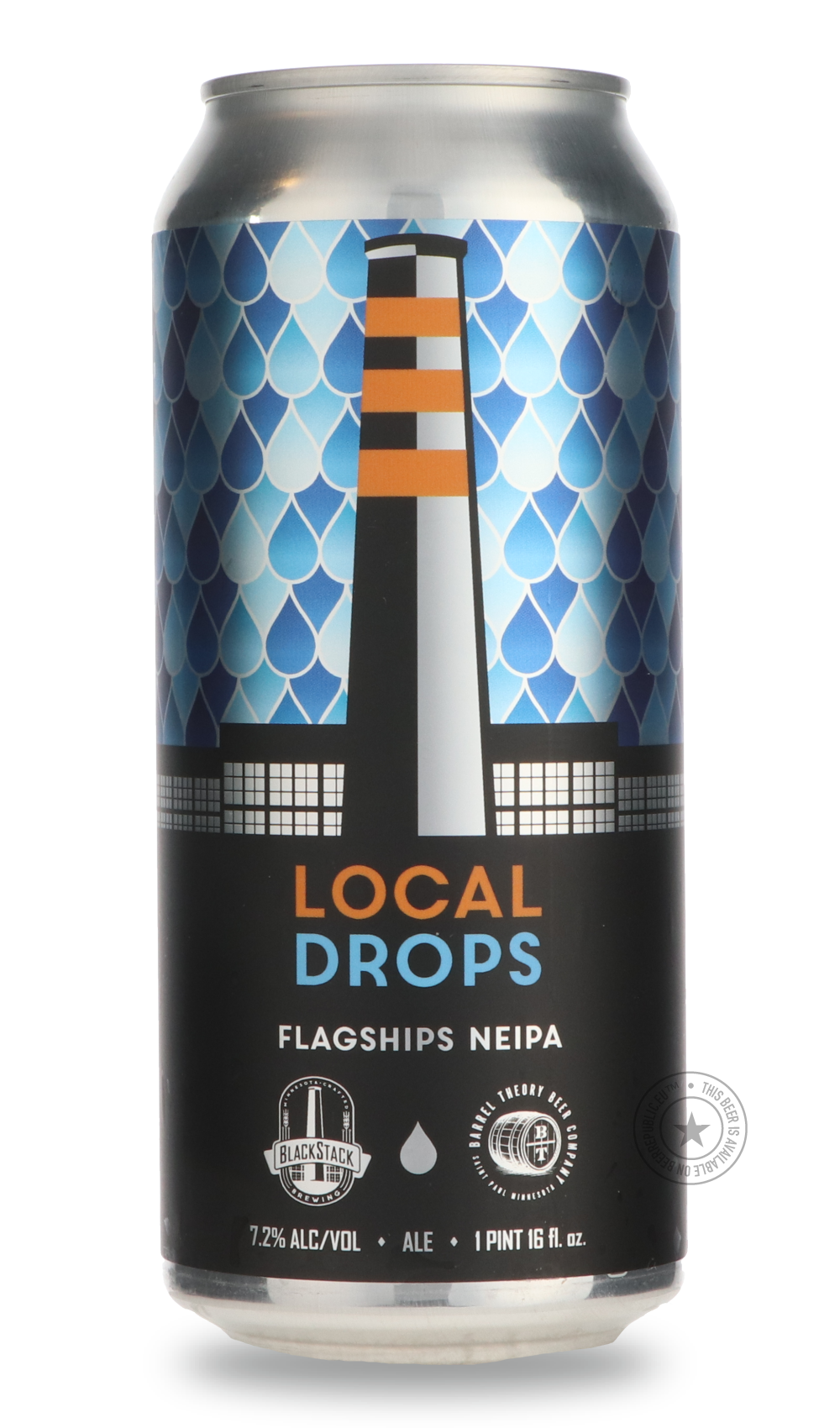 Local Drops / Barrel Theory by BlackStack Brewing, beer label