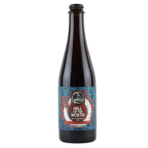 8 Wired Hell of the North Sour by 8 Wired, beer label