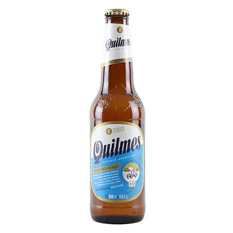 Quilmes Clasica Cerveza Argentina by Cervecería y Maltería Quilmes, beer label