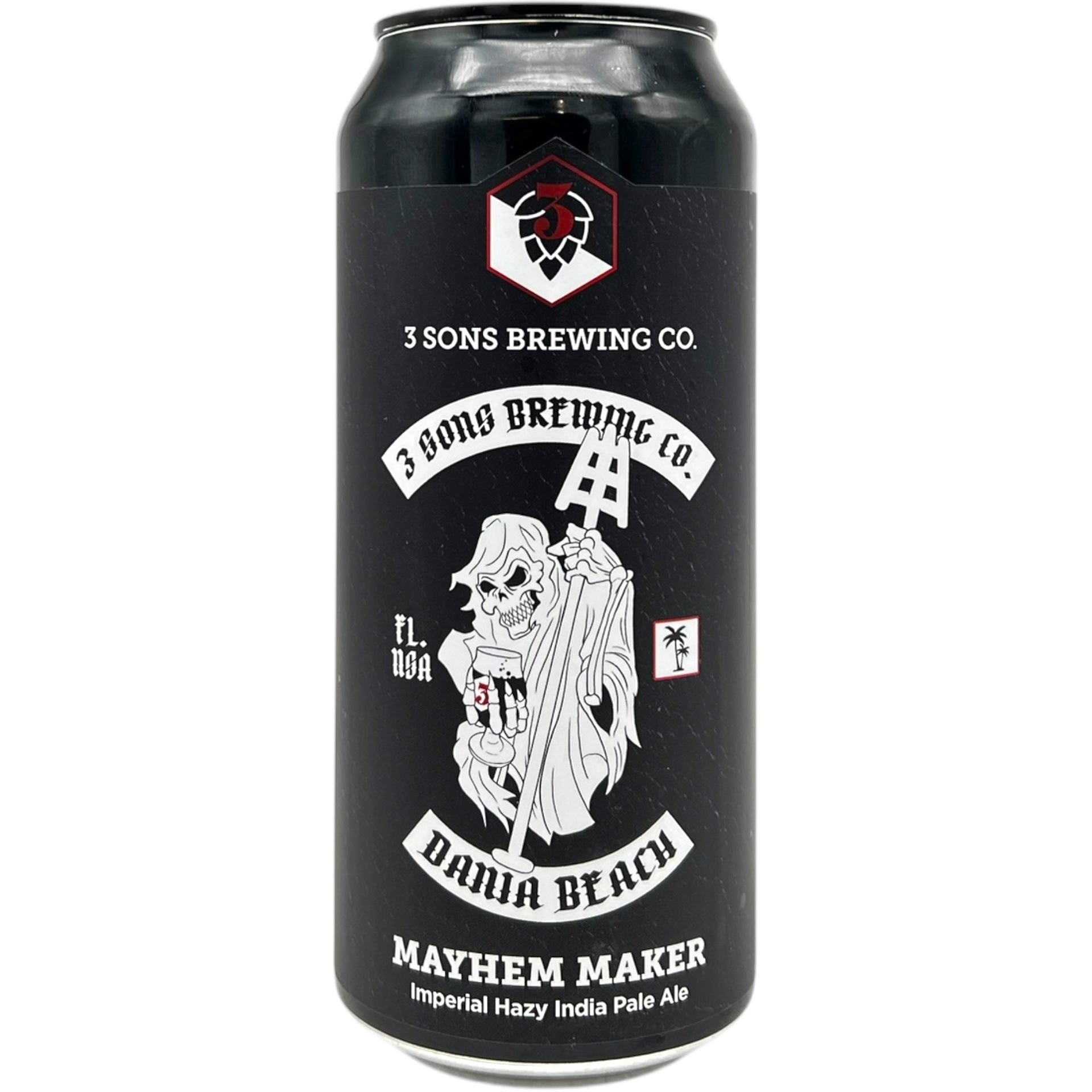 3 Sons Mayhem Maker by 3 Sons Brewing Co., beer label