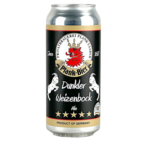 Plank Dunkler Weizenbock by Brauerei Michael Plank, beer label