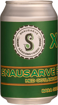 Brown Ale by Snausarve Gårdsbryggeri, beer label