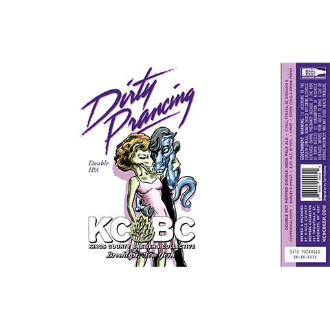 Kings County Brewers Collective Dirty Prancing DIPA by Kings County Brewers Collective, beer label