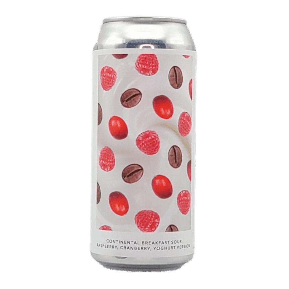 Continental Breakfast Raspberry Cranberry Ethiopian Coffee Sour by Evil Twin Brewing, beer label