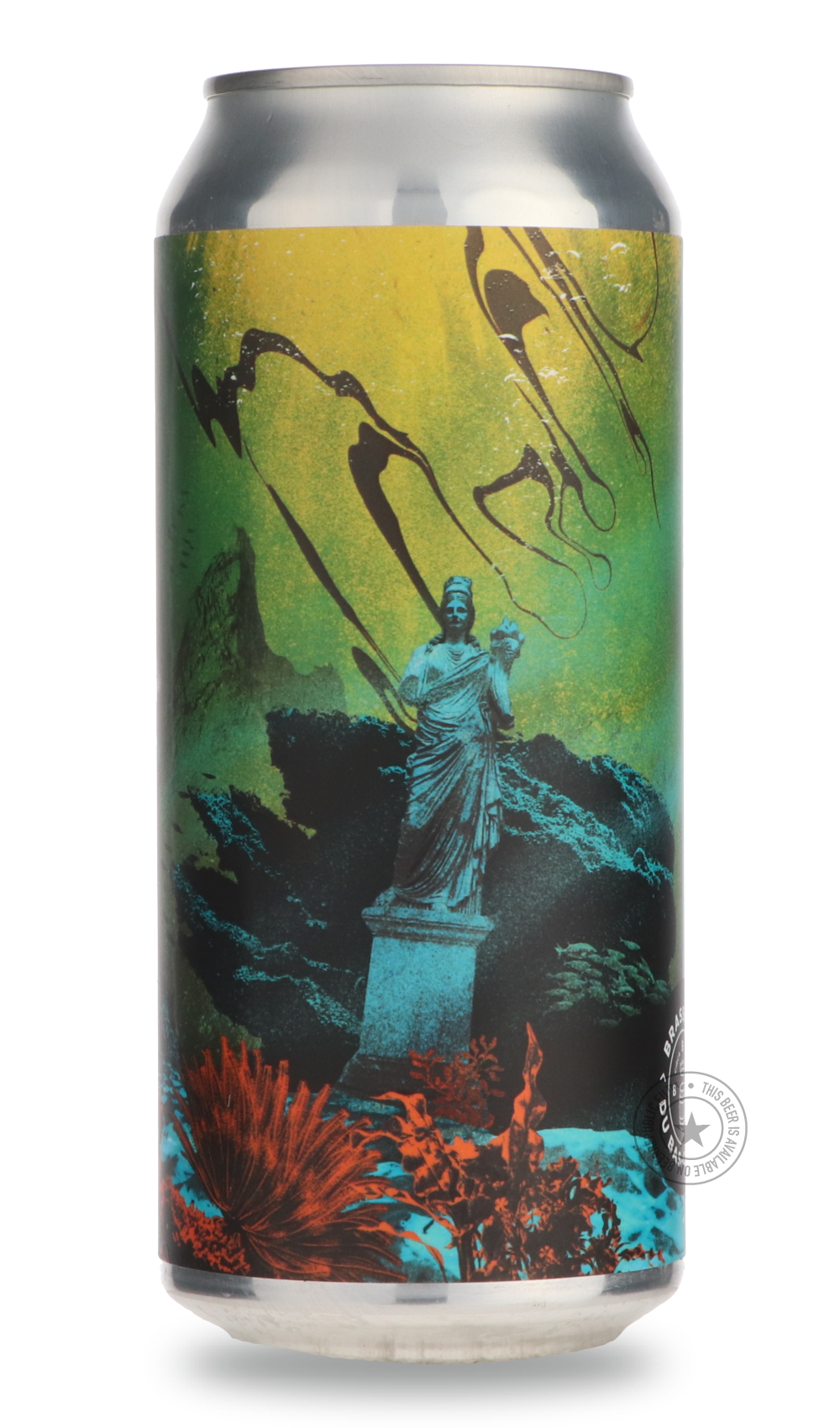 Océanides by Brasserie du Bas-Canada, beer label