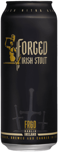 Forged Irish by Forged Irish Stout ltd., beer label