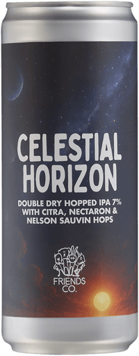 Friends & Co Celestial Horizon DDH IPA by Friends Company, beer label