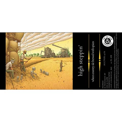 Ebb & Flow High Steppin' Wheat Country Ale by Ebb & Flow, beer label