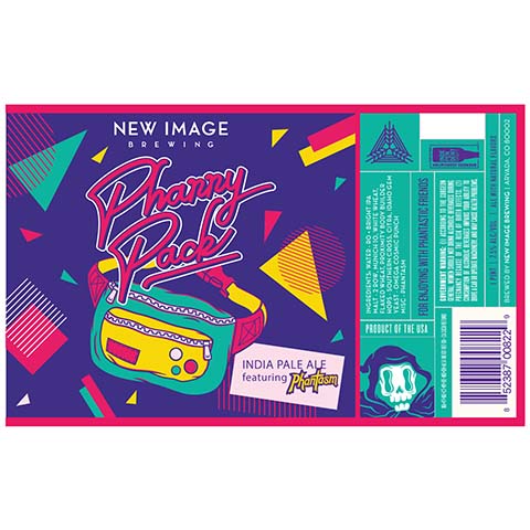 New Image Phanny Pack IPA by New Image Brewing Co, beer label
