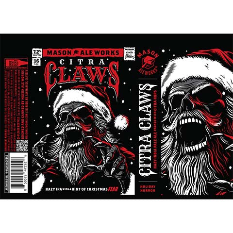 Mason Aleworks Citra Claws Hazy IPA by Mason Aleworks, beer label