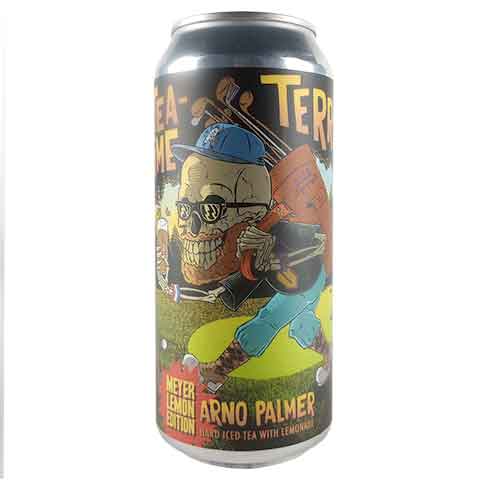Abomination Tea Time Terror Arno Palmer (Meyer Lemon) by Abomination Brewing Company, beer label