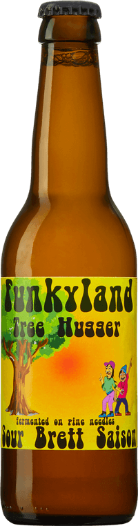 Funkyland Tree Hugger by South Plains Brewing Company, beer label