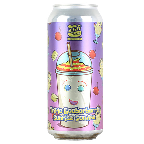 450 North Triple Gooberberry Sunrise Sundae XL by 450 North Brewing Company, beer label