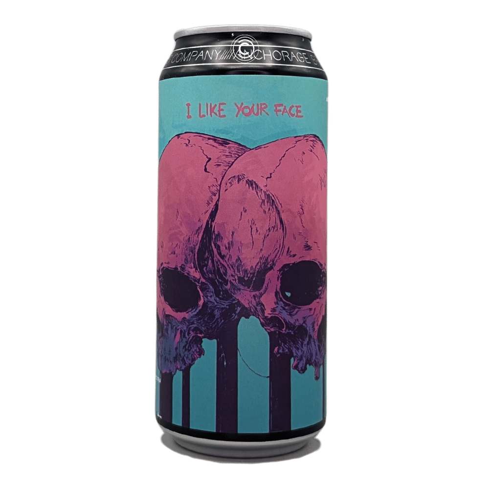 Flirting Hazy Double IPA by Anchorage Brewing, beer label